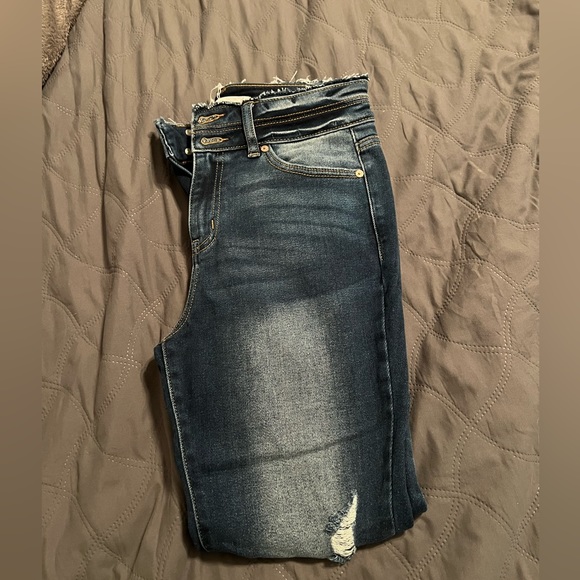 KanCan Distressed Skinny Jeans - Picture 4 of 4